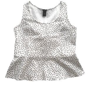 Ann Taylor Peplum Tank Top